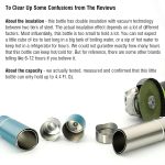 Cute Small Purse Water Bottle, 4.4 Fl. Oz, Mini Slim Flask for Kids Lunchbox, Portable Skinny Handbag Water Bottle, Vacuum Insulated Reusable Leak Proof Stainless Steel Cup - Image 2