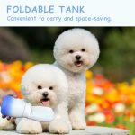 Outdoor Dog Water Bottle Portable,Food Grade Plastic Travel Water Bowl for Dogs,Dog Water Bowl Dispenser for Puppies Small Medium Large Dogs,Pet Accessories for Walking Hiking,Dog Gifts - Image 2